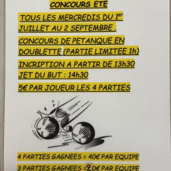 Concours doublettes ouvert à tous